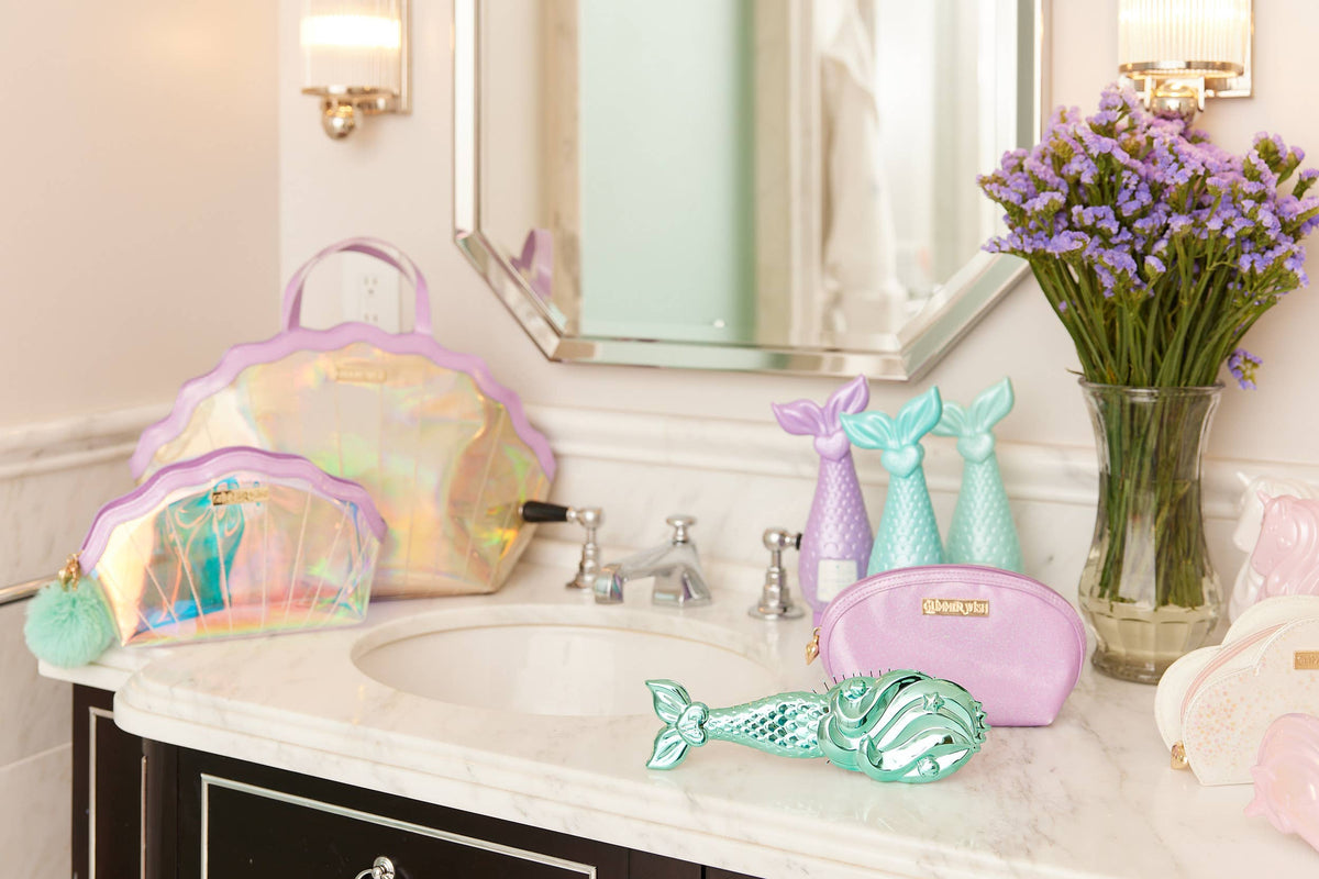Glimmer Wish - Mermaid Shell Cosmetics Bag
