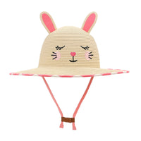 FlapJackKids - Kids' Lifeguard Straw Hat - Bunny