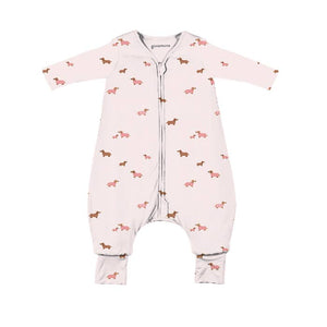 gunamuna - SS26 LONG SLEEVE FOOTIE SLEEP BAG