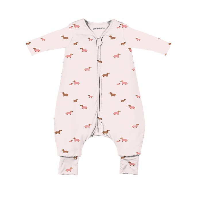 gunamuna - SS26 LONG SLEEVE FOOTIE SLEEP BAG