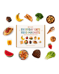Cherrypick - Everyday Eats Food Magnets (65 pc set)