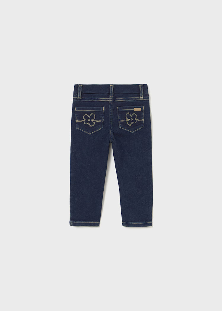 Mayoral Baby Basic Skinny Jeans II Super Dark Denim