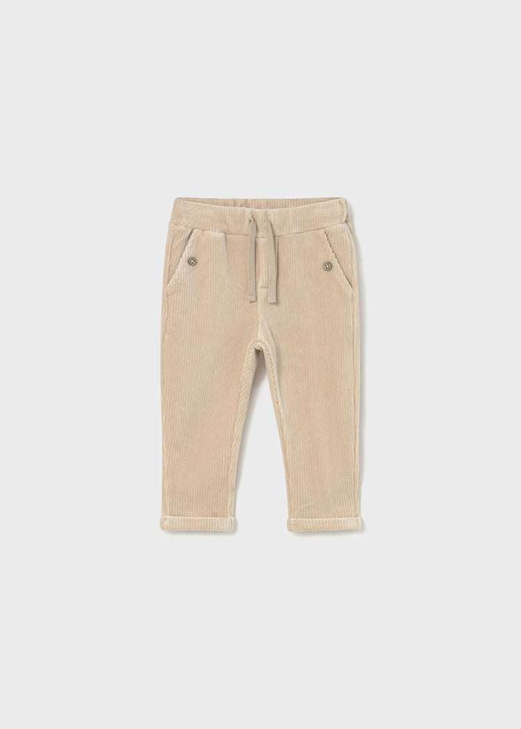 Mayoral Baby Corduroy Pants II Cereal