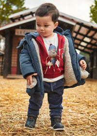 Mayoral Baby Corduroy Pants II Whale