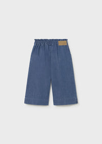 Mayoral Baby Flowy Pants- Dark Denim