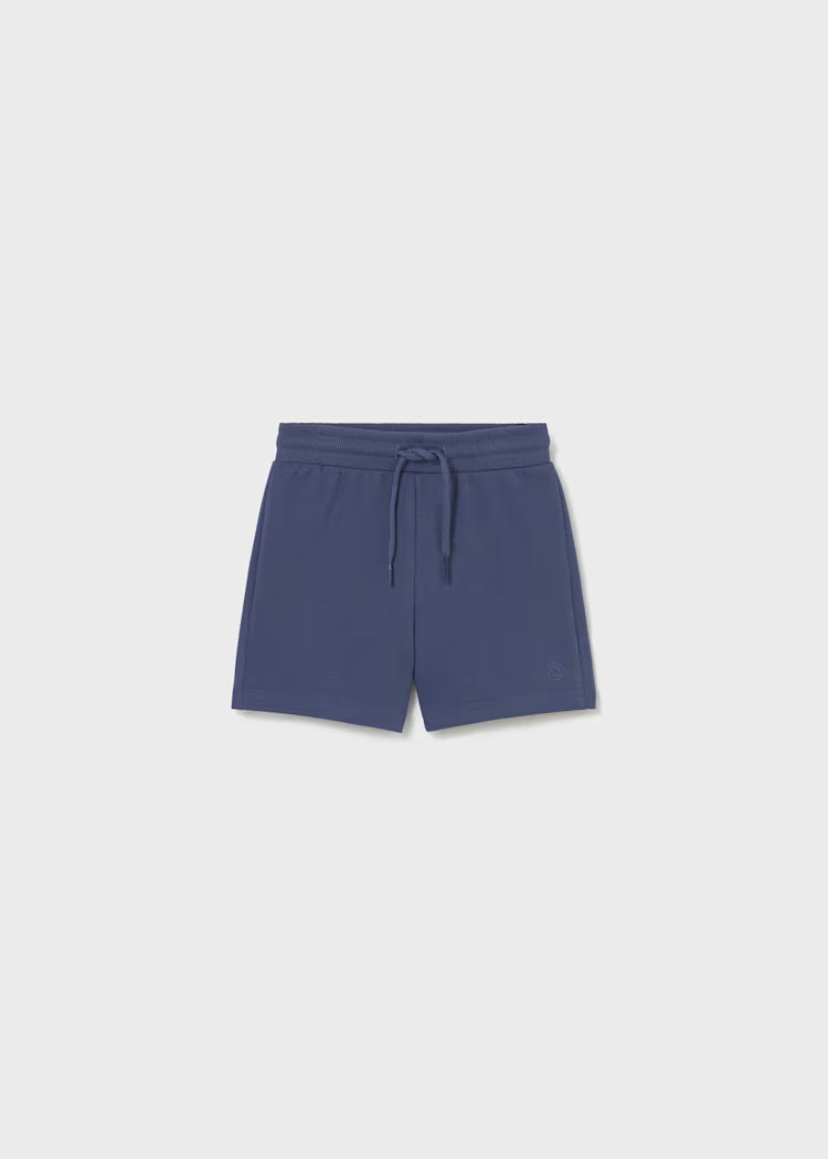 Mayoral Baby Terry French Shorts- Ocean