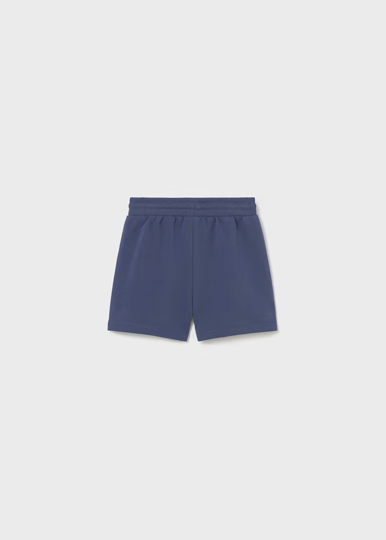 Mayoral Baby Terry French Shorts- Ocean