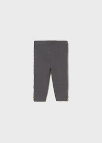Mayoral Baby Knit Leggings II Lead