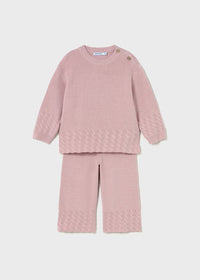 Mayoral Baby Knit Set II Quartz