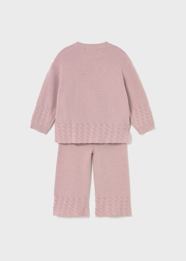 Mayoral Baby Knit Set II Quartz