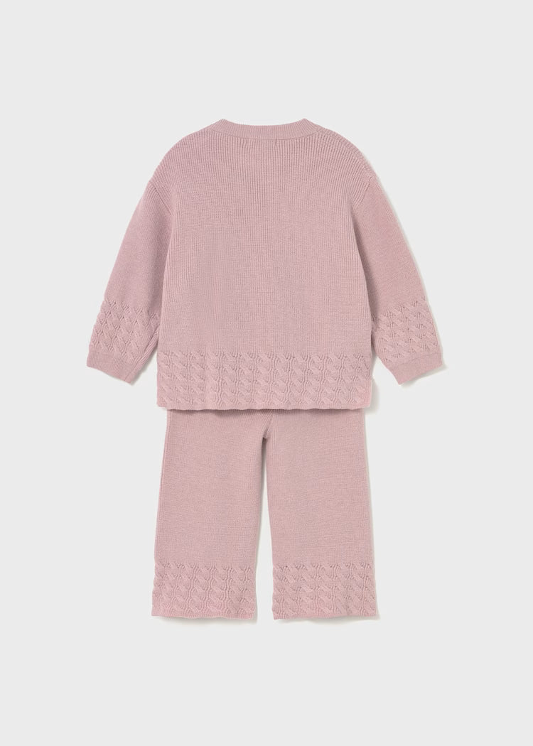 Mayoral Baby Knit Set II Quartz