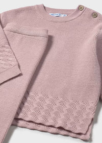 Mayoral Baby Knit Set II Quartz