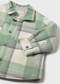 Mayoral Baby Plaid Overshirt II Spruce