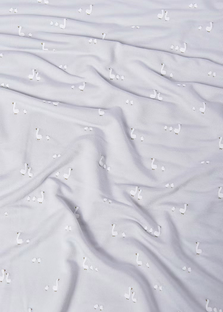 Mayoral Baby Printed Swaddle- Silver