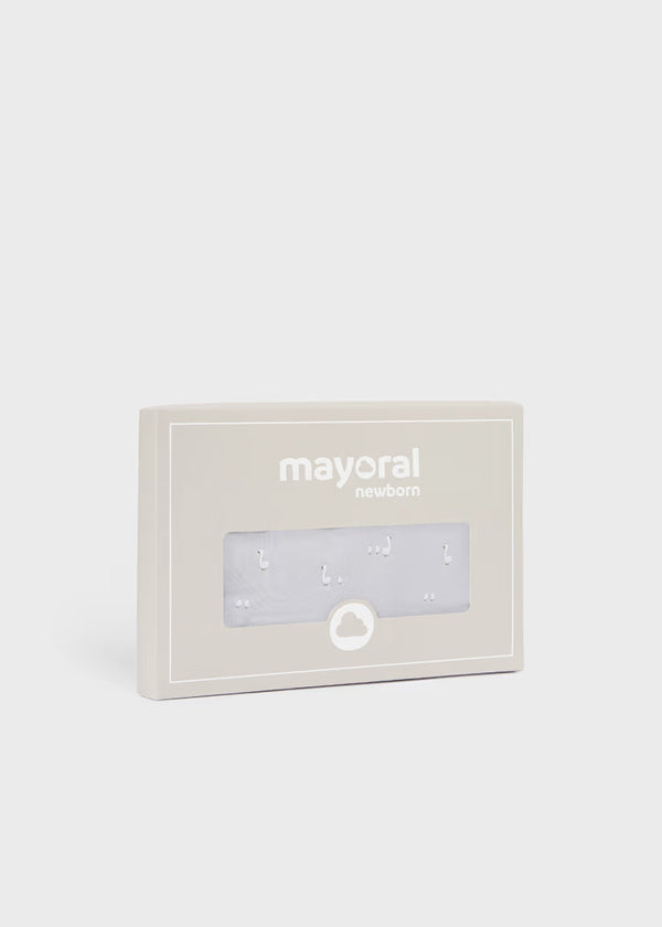 Mayoral Baby Printed Swaddle- Silver