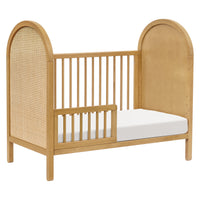 Babyletto Bondi Cane 3-in-1 Convertible Crib with Toddler Bed Conversion Kit