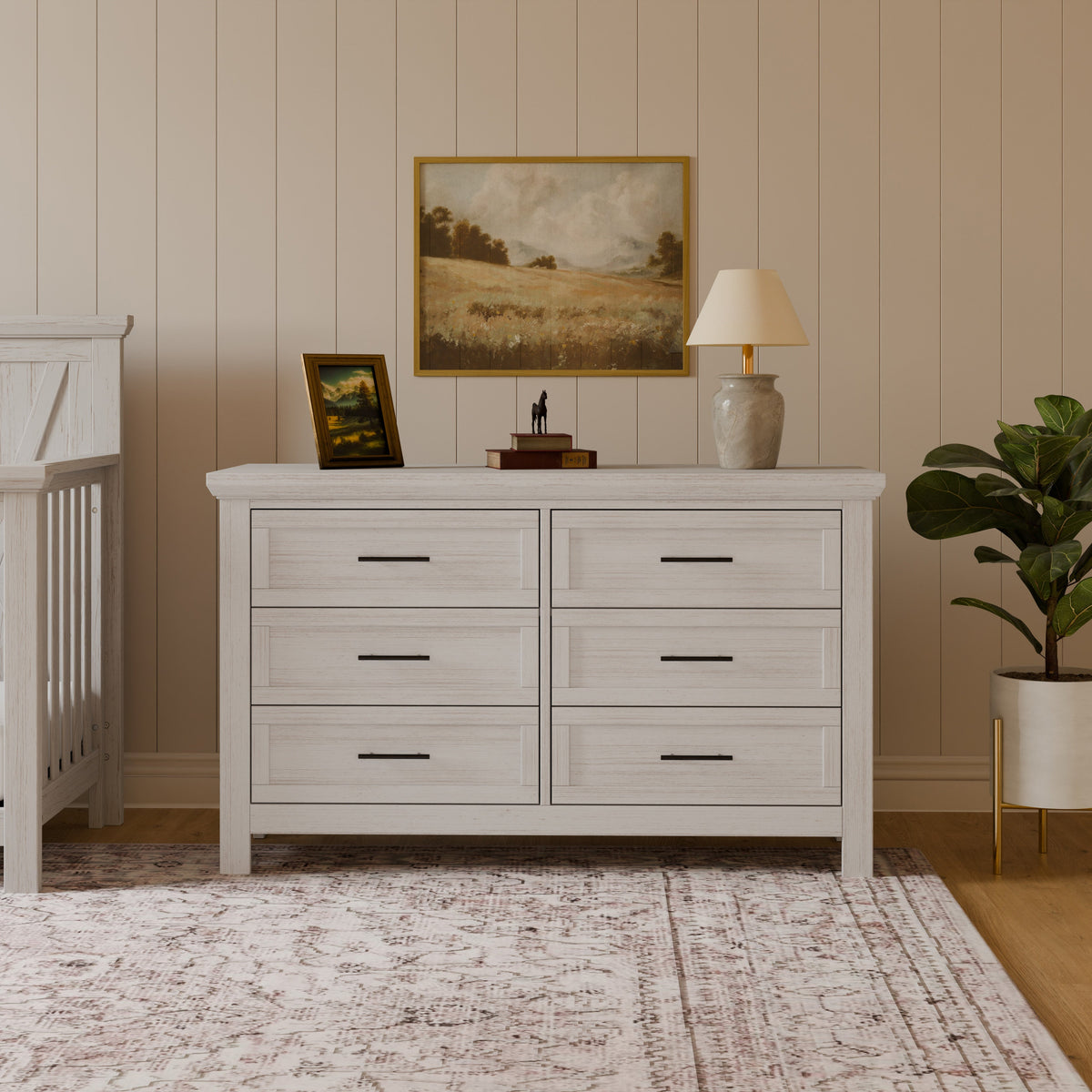 Monogram by Namesake Emory Farmhouse 6-Drawer Dresser