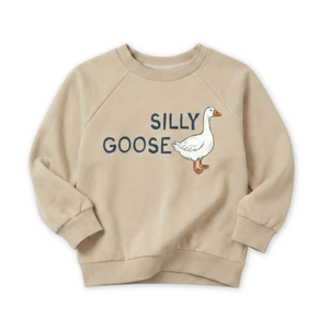 bug + bean kids - Organic Cotton Sweatshirt - Silly Goose