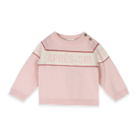 Viverano Organics - Apres Ski Baby Knit Wordy Pullover (Organic Cotton)