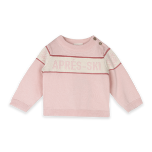Viverano Organics - Apres Ski Baby Knit Wordy Pullover (Organic Cotton)