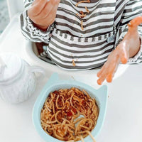 Calla & Friends - The Grayson Long Sleeve Bib - Brush Stripes