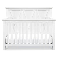 Monogram by Namesake Emory Farmhouse 4-in-1 Convertible Crib