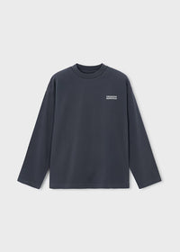 Boston Kids Back Graphic T-Shirt- Indigo