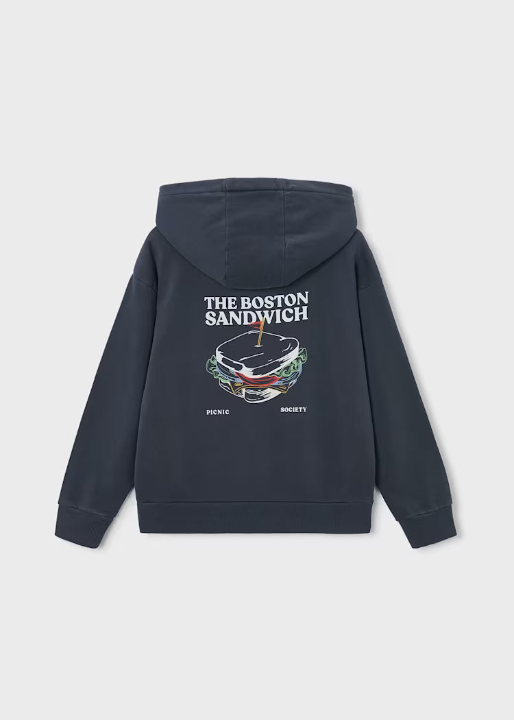Boston Kids Graphic Hoodie- The Boston Sandwich