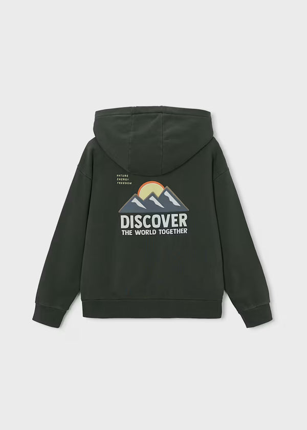 Boston Kids Graphic Hoodie- Discover