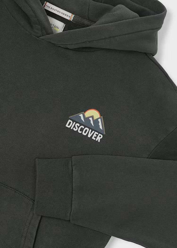 Boston Kids Graphic Hoodie- Discover