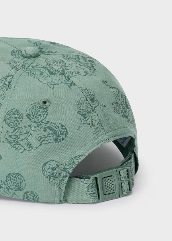 Mayoral Boy Printed Cap- Green