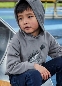 Mayoral Boy Printed Sweatshirt II Grey