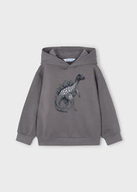 Mayoral Boy Printed Sweatshirt II Grey