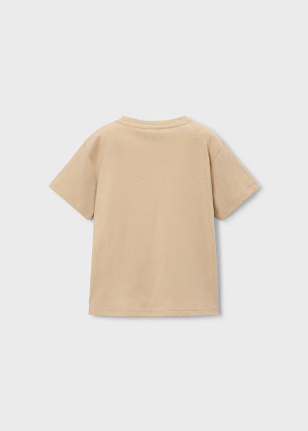 Mayoral Boy Soccer Graphic T-shirt- Nut