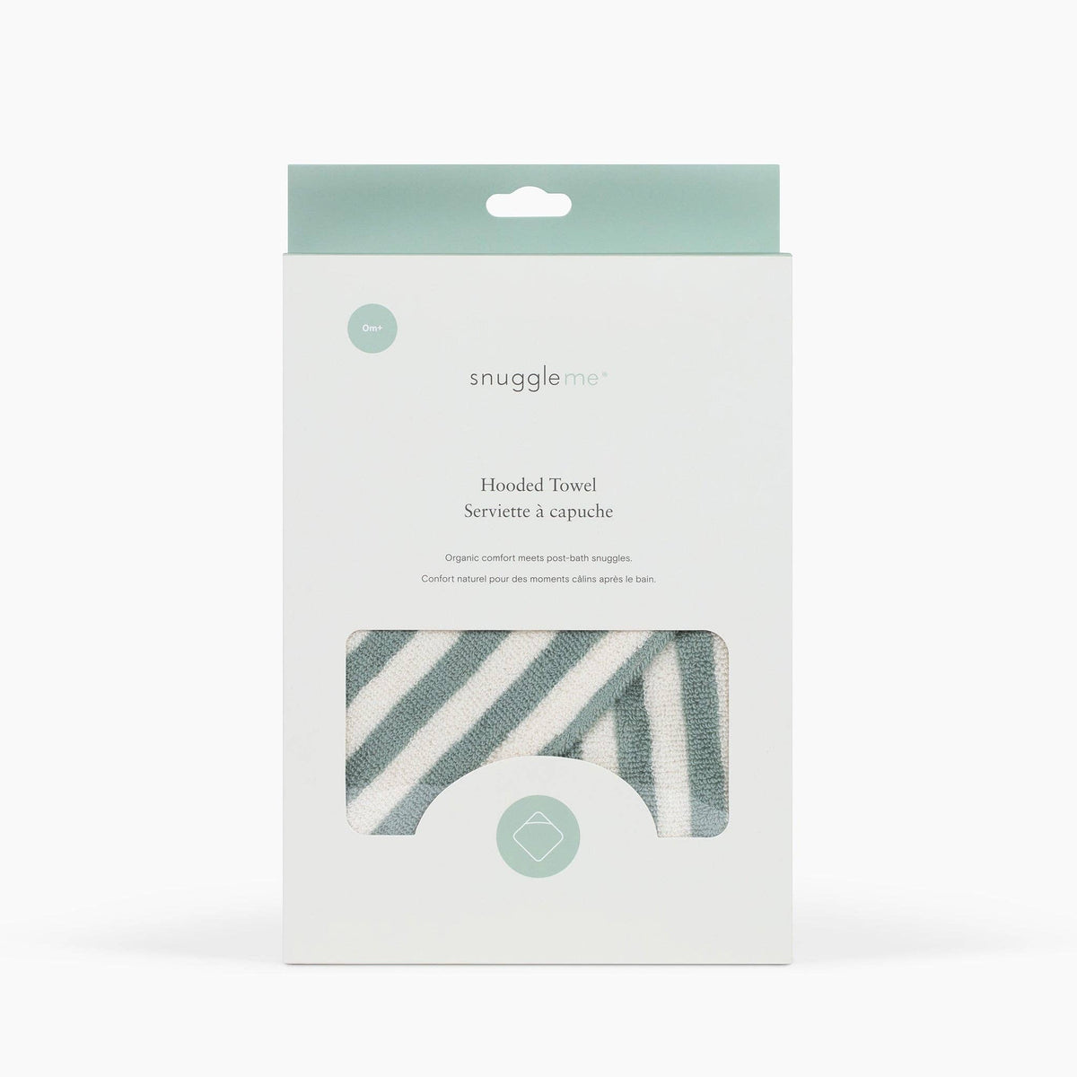 Snuggle Me Organic - Hooded Towel | Slate