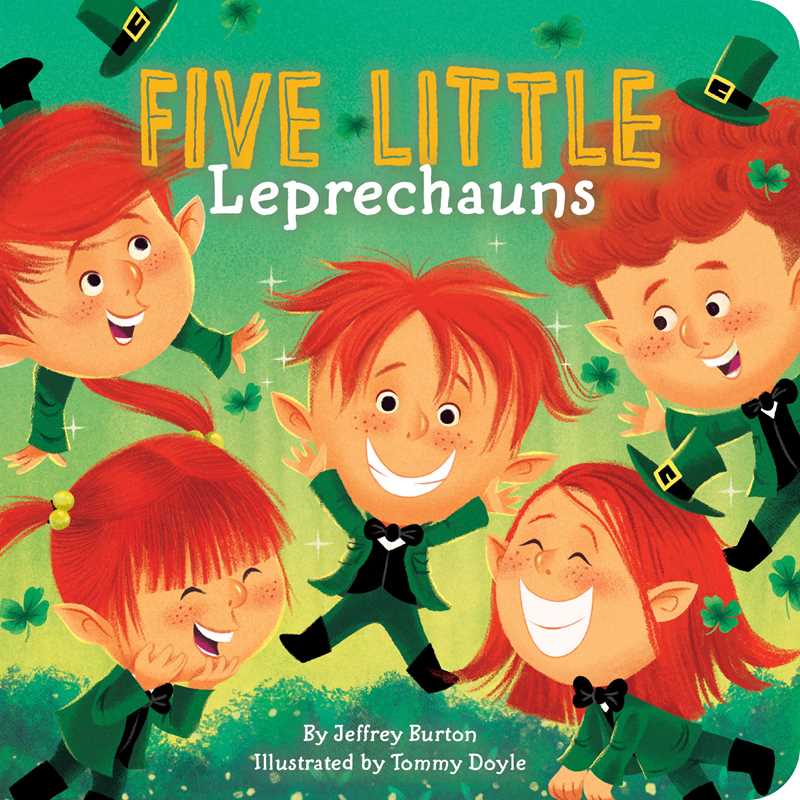 Simon & Schuster - Five Little Leprechauns by Jeffrey Burton