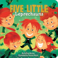 Simon & Schuster - Five Little Leprechauns by Jeffrey Burton