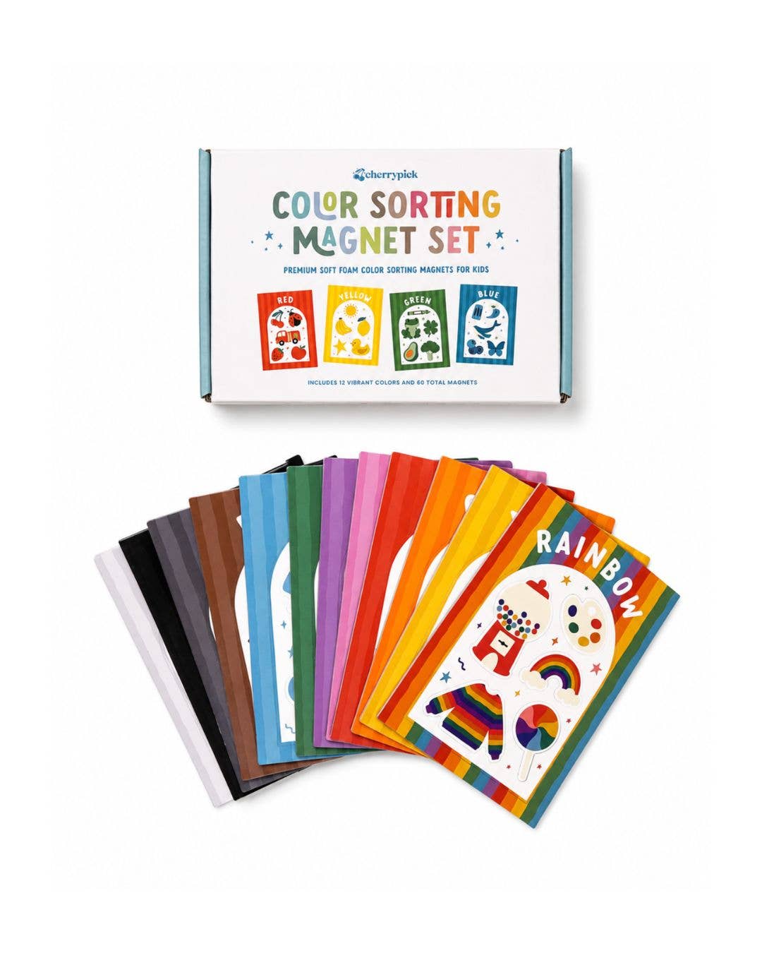 Cherrypick - Color Sorting Magnet Set (60pc set)