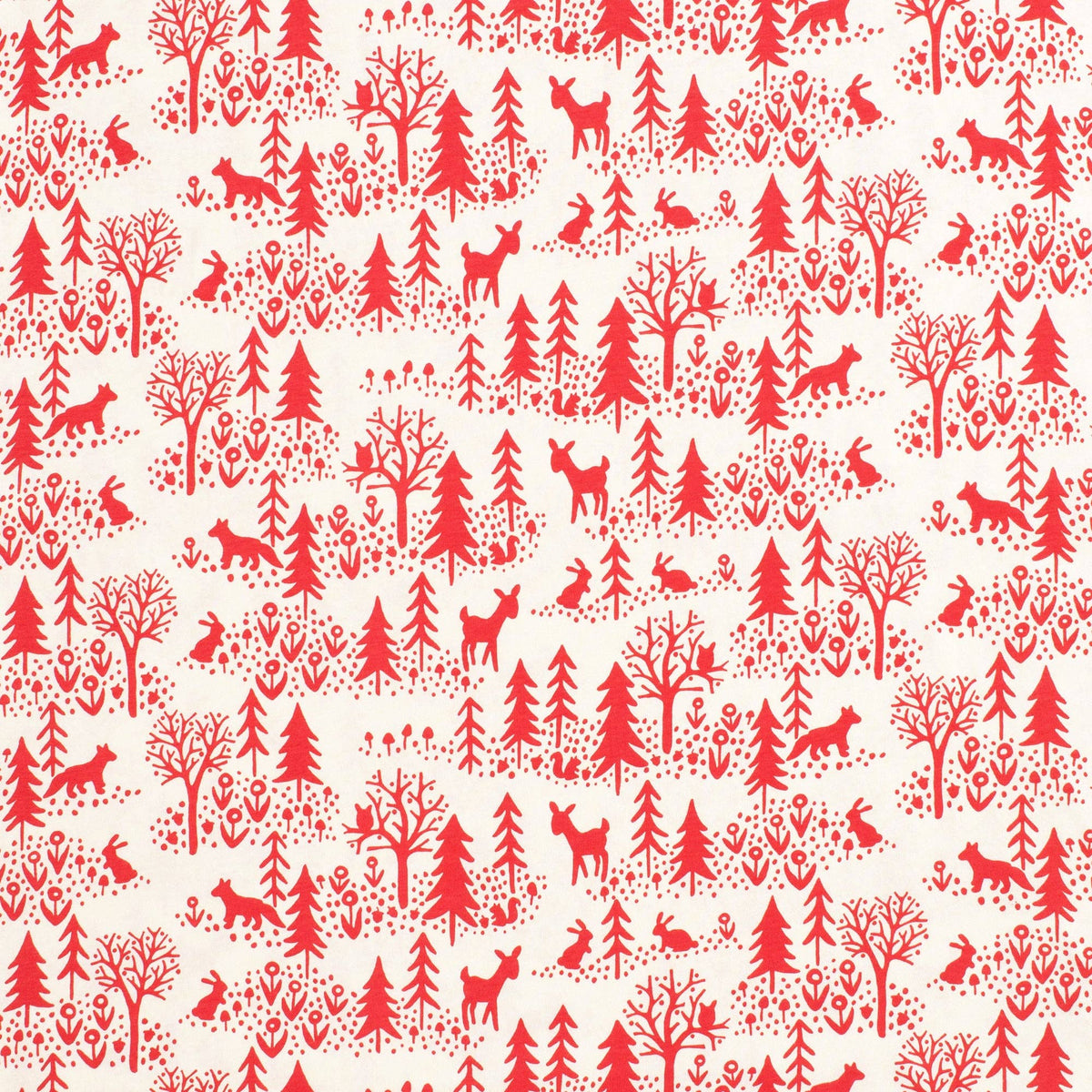 For the Love of Winter Water Factory - Calgary Dress - Winter Scenic Red