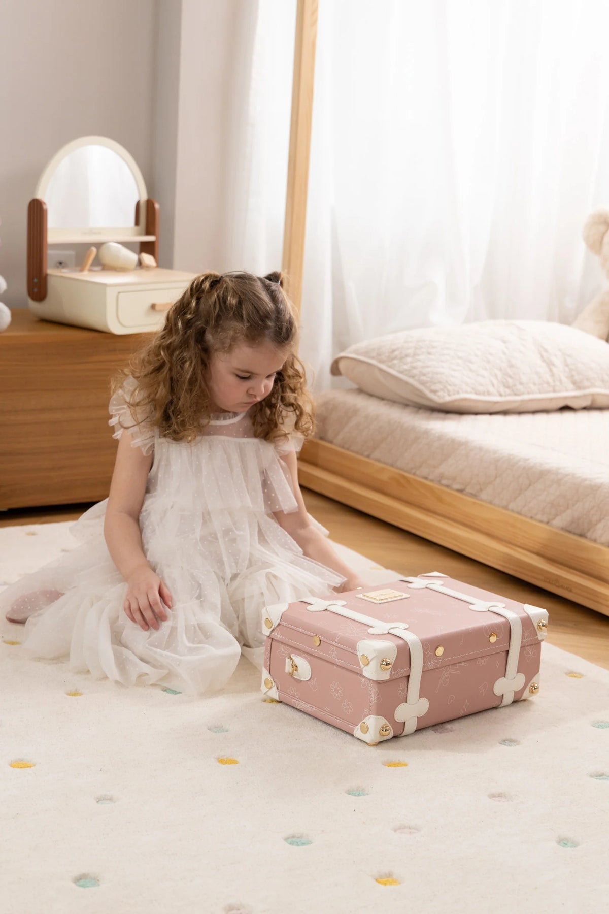 Vegan Leather Play Suitcase