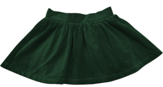 Lulu Bebe Sophie Velvet Skirt