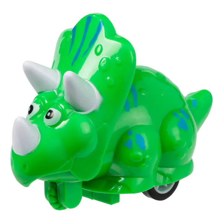 Toysmith = Dino Zoomsters, Assorted Colors/Styles, Press-N-Go Action