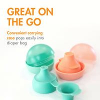 Boon SNUG™ SIP Universal Water and Juice Bottle Topper 2PK