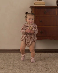Rylee + Cru Cora Romper- Pink Floral