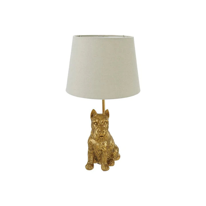 Hazel Mazel Scottie Shaped Table Lamp
