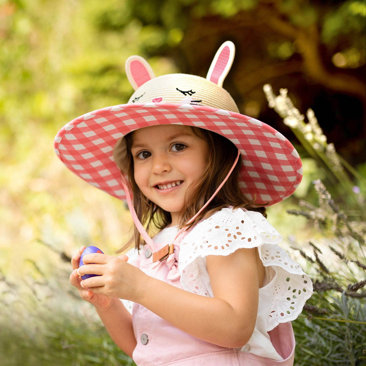 FlapJackKids - Kids' Lifeguard Straw Hat - Bunny