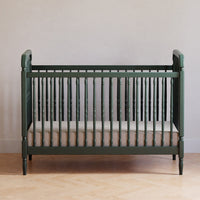 Namesake Liberty 3-in-1 Convertible Spindle Crib with Toddler Bed Conversion Kit