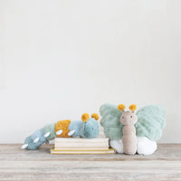 Creative Co-op Plush Caterpillar