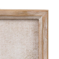 Creative Co-op Wood Framed Glass Wall Decor with Swan in Bow, Distressed Finish