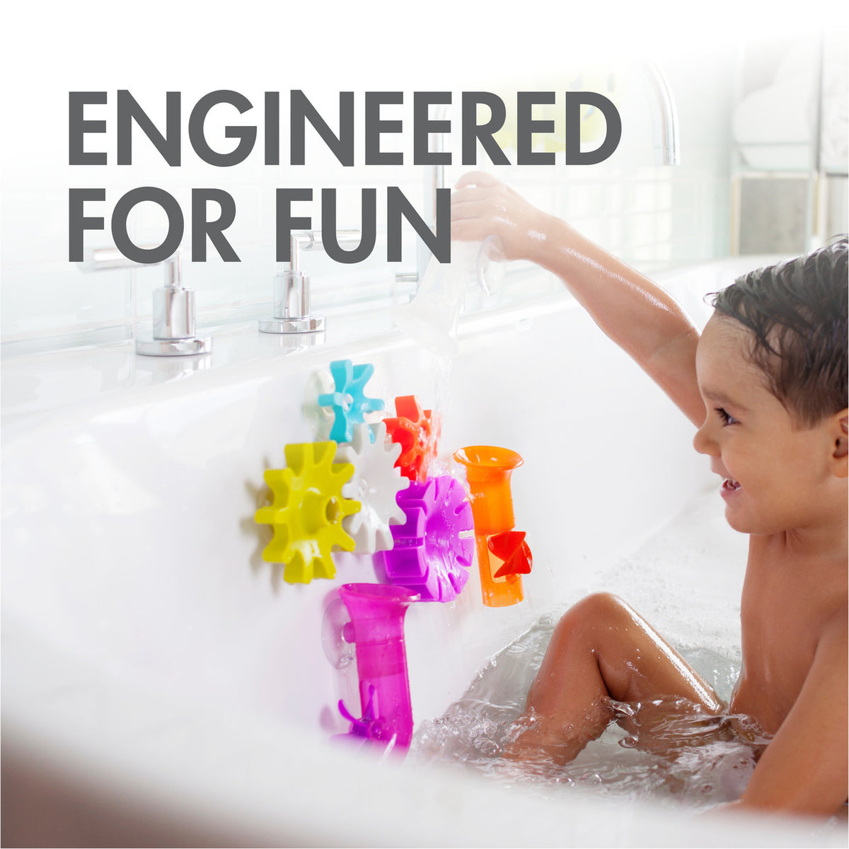 Boon PIPES & COGS & TUBES Bath Toy Bundle- 13 PCS